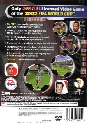 02 Fifa World Cup Ps2 Back Cover