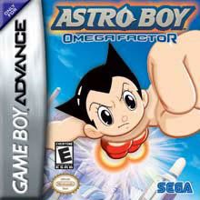 Astro Boy: Omega Factor GBA Front cover