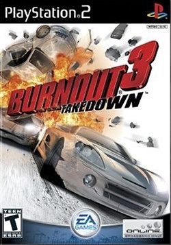 Burnout 3: Takedown Ps2 Front Cover