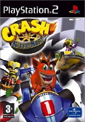 Crash Nitro Kart PS2 Front cover