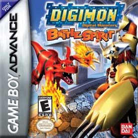 Digimon Battle Spirit GBA Front cover