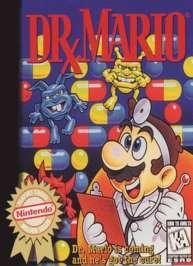 Dr. Mario NES Front cover