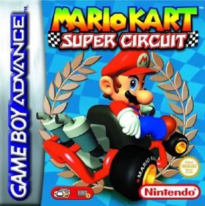 Mario Kart: Super Circuit GBA Front cover