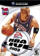 NBA Live 2003 GC Front cover