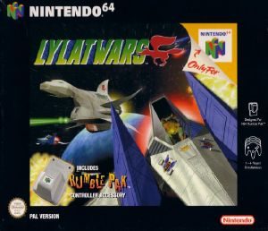 Star Fox 64 N64 Front cover