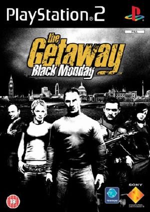 The Getaway: Black Monday PS2 Front cover