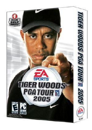 tiger woods pga tour 2005 cover art