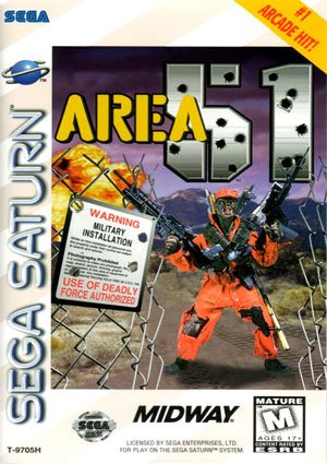 Area 51 SATURN Front cover