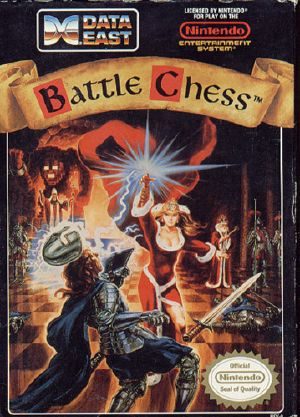 Battle Chess NES Front cover