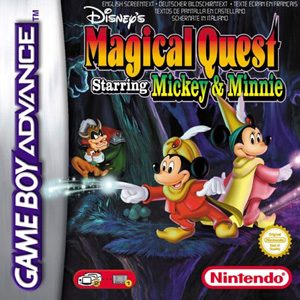 Disney's Magical Quest Starring Mickey and Minnie GBA Front cover