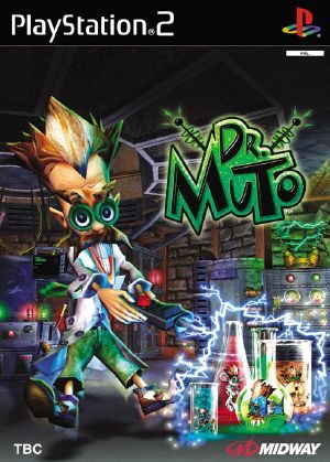 Dr. Muto PS2 Front cover