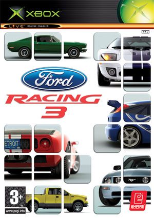 Ford Racing 3 Xbox Front cover