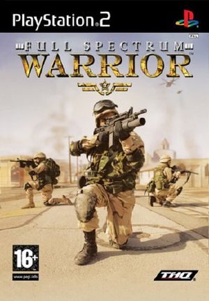 Full Spectrum Warrior PS2 Front cover