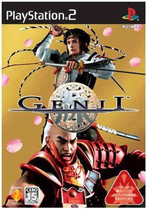 Genji: Dawn of the Samurai PS2 Front cover