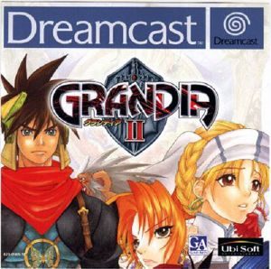 Grandia II DC Front cover