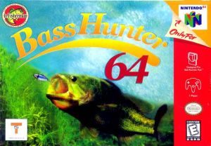 In-Fisherman Bass Hunter 64 N64 Front cover