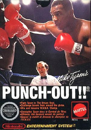 Mike Tyson's Punch-Out!! NES Front cover