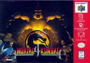 Mortal Kombat 4 N64 Front cover