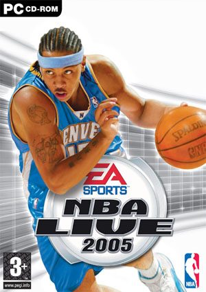 NBA Live 2005 PC Front cover