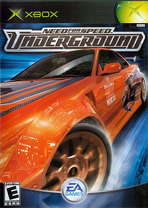 Need For Speed Underground Xbox Front cover