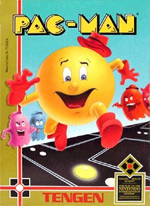 Pac-Man NES Front cover