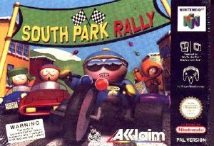 South Park Rally N64 Front cover