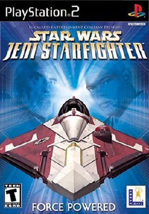 Star Wars: Jedi Starfighter PS2 Front cover