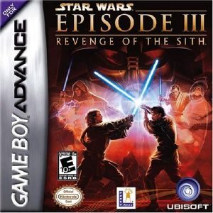 Star Wars: Revenge of the Sith GBA Front cover