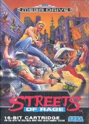 Streets of Rage GENESIS Front cover