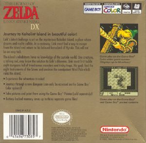 The Legend of Zelda Link's Awakening DX NTSC Gameboy 