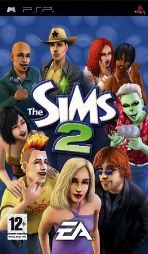 The Sims 2 PSP Front cover