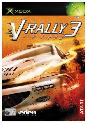 V-Rally 3 Xbox Front cover