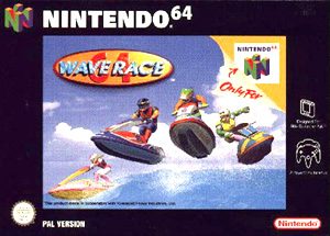 Wave Race 64 N64 Front cover