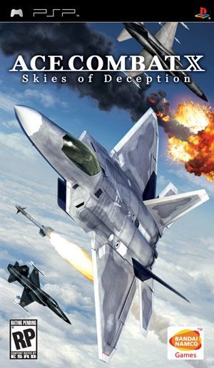 Ace Combat X: Skies of Deception PSP Front cover