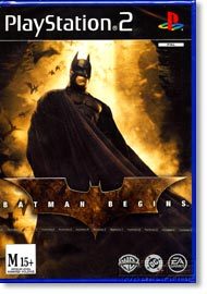 Batman Begins PS2 Front cover