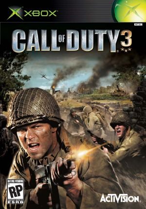 Call of Duty 3 Xbox Front cover