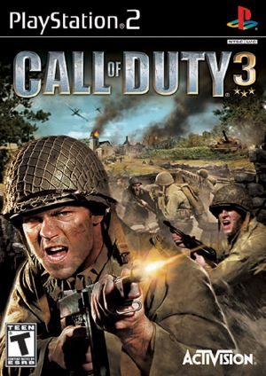 Call of Duty 3 PS2 Front cover