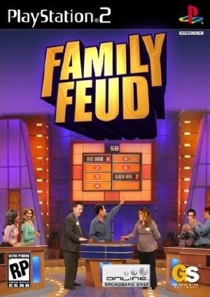 Family Feud PS2 Front cover