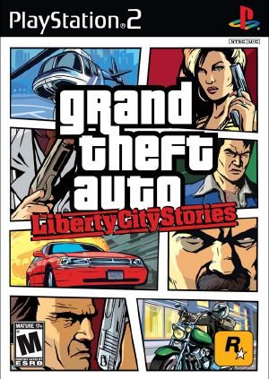 Grand Theft Auto: Liberty City Stories PS2 Front cover