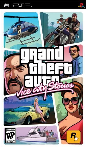 Grand Theft Auto: Vice City Stories PSP Front cover