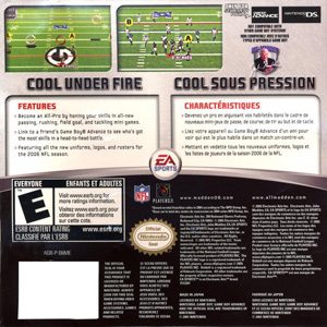 Madden NFL 06 GBA Back cover