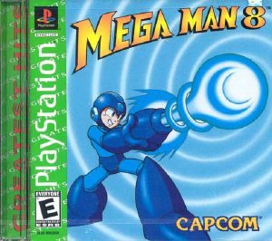 Mega Man 8 PSX Front cover