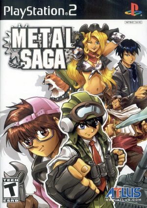 Metal Saga Ps2 Front Cover