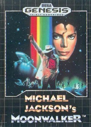 Michael Jackson's Moonwalker GENESIS Front cover