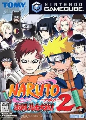 Naruto: Clash of Ninja 2 GC Front cover