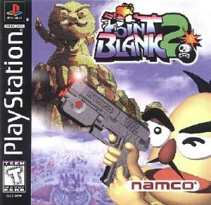 Point Blank 2 PSX Front cover