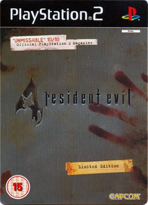 Resident Evil 4 PS2 Front cover