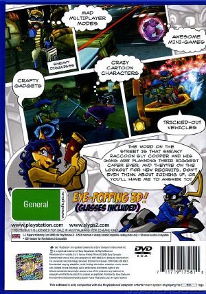 SLY RACCOON 3 - HONOR AMONG THIEVES - (NTSC-U)