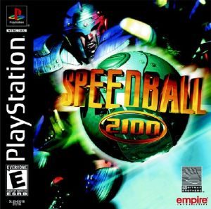 Speedball 2100 PSX Front cover