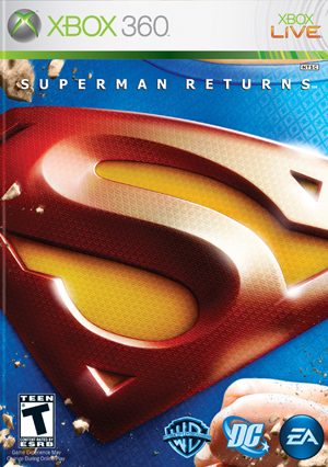 Superman Returns: The Videogame XBOX360 Front cover